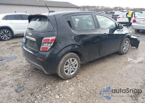 2020 Chevrolet Sonic Fwd 1Fl 5-Door из США, поврежденный, VIN 1G1JG6SB0L4125507